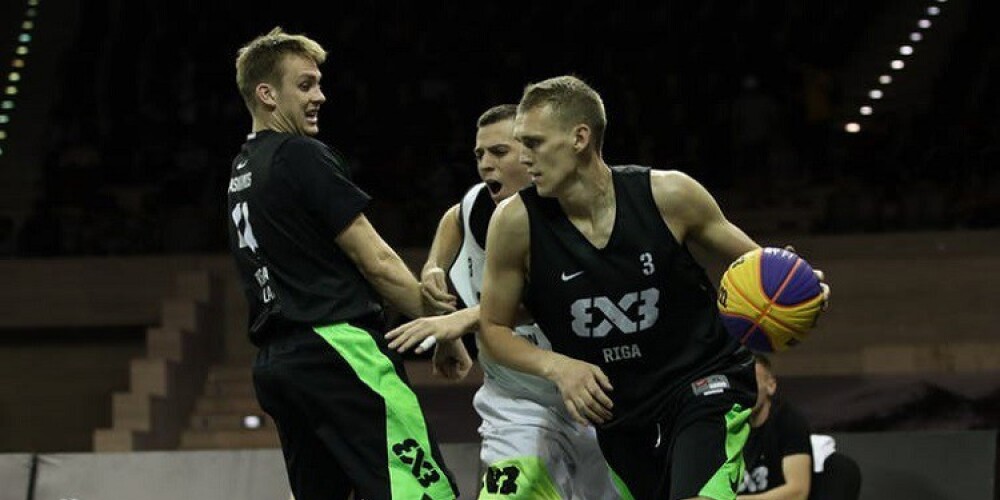 Latvijas 3x3 basketbolisti Ķīnā apstājas "Challenger" posma pusfinālā