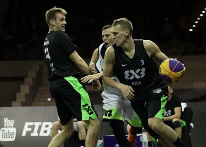 Latvijas 3x3 basketbolisti Ķīnā apstājas "Challenger" posma pusfinālā