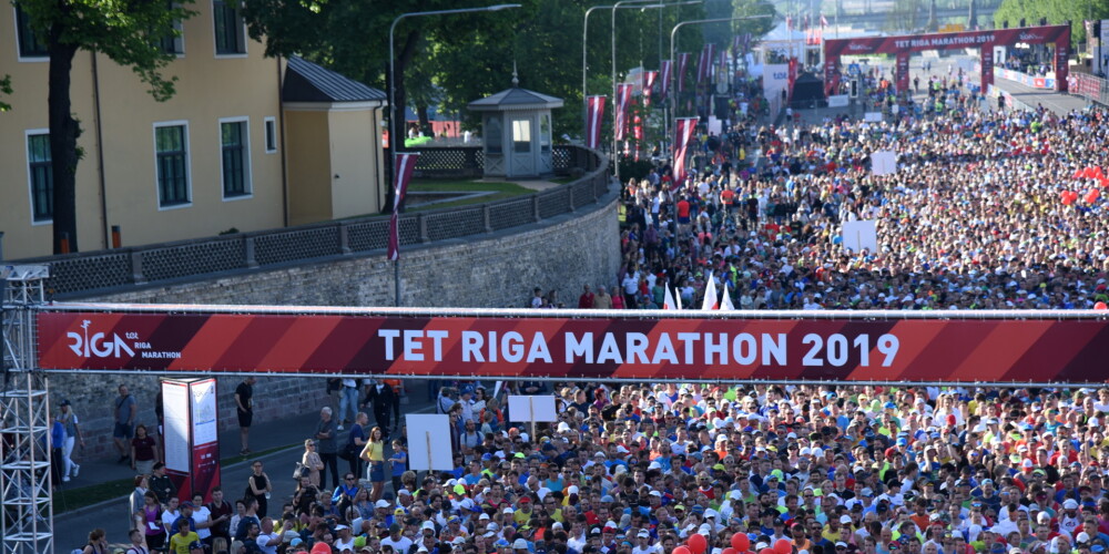 "Tet" Rīgas maratona laikā slimnīcā nogādāti 20 skrējēji