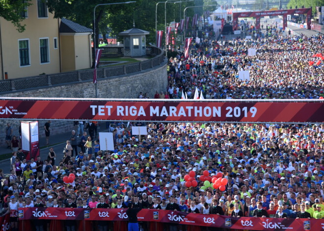 "Tet" Rīgas maratona laikā slimnīcā nogādāti 20 skrējēji