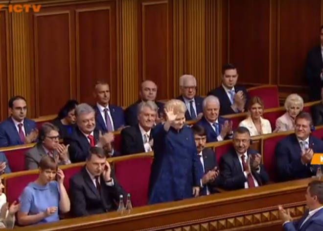 Ukrainas prezidenta inaugurācijā aizmirst par Latvijas prezidenta Raimonda Vējoņa eksistenci