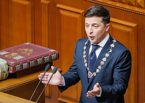 Zelenskis gatavs pieņemt nepopulārus lēmumus, lai izbeigtu karadarbību Ukrainas austrumos
