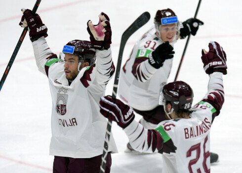 Pasaules hokeja čempionāta spēle starp Latvijas un Norvēģijas valstsvienībām. 