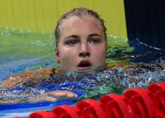 Lietuvas peldēšanas zvaigzne Meilutīte 22 gadu vecumā liek punktu karjerai