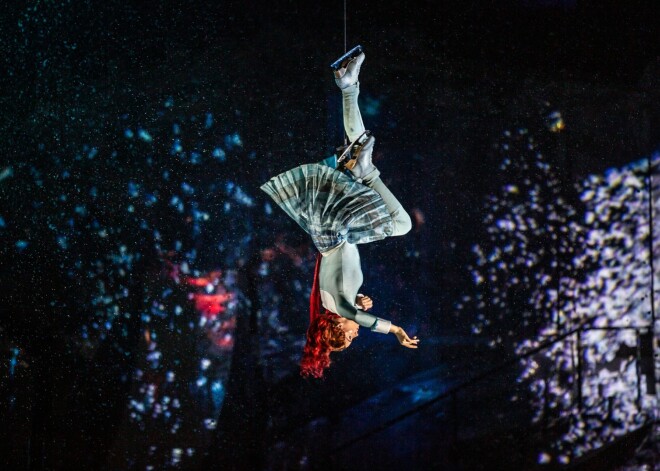 Акробаты и олимпийские чемпионы – знаменитый на весь мир Cirque du Soleil в Риге