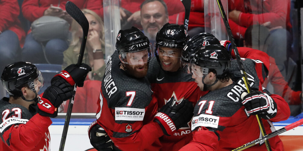 Pasaules hokeja čempionāta finālā spēkosies Kanāda un Somija