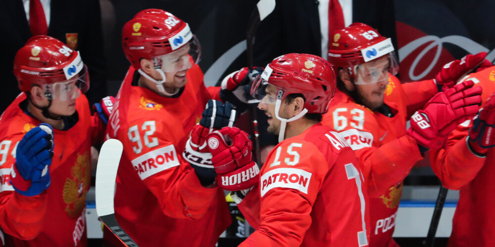 Krievijas hokeja izlase izcīna pasaules čempionāta bronzu