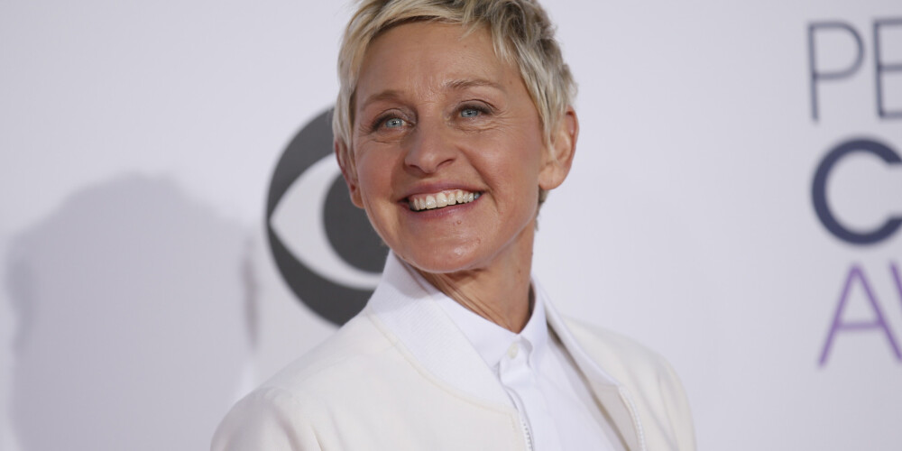 Amerikāņu TV personība Elena Dedženeresa.