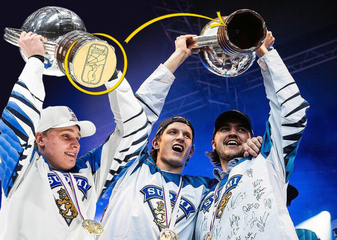 Somu hokejisti zibens ātrumā paguvuši sabojāt pasaules čempionu kausu?