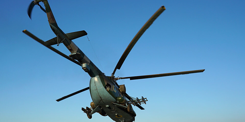 Ukrainā militārā helikoptera katastrofā pieci bojāgājušie