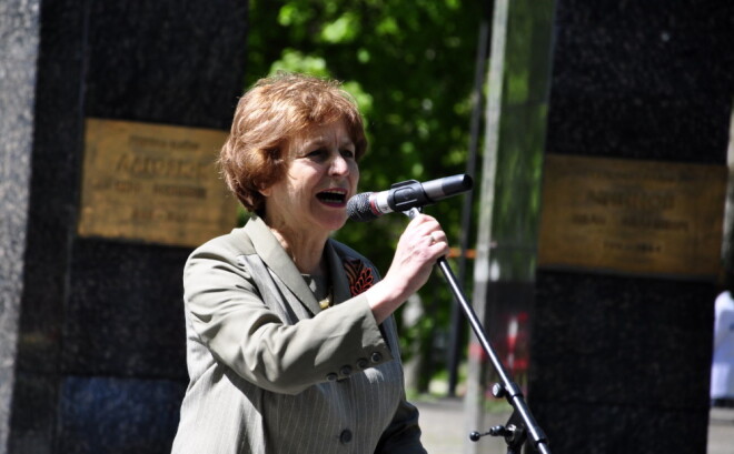 Tatjana Ždanoka iesniegusi iedzīvotāju iniciatīvu par Uzvaras parkā esošā pieminekļa aizsardzību.