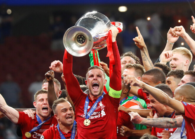 "Liverpool" futbolisti triumfē UEFA Čempionu līgā