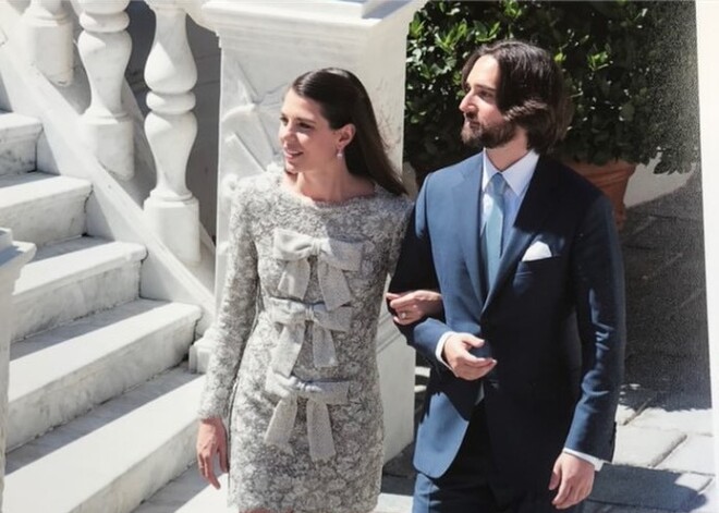 Горько! Внучка Грейс Келли вышла замуж за сына знаменитой французской актрисы Кароль Буке