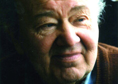 Mākslinieks Boriss Bērziņš (1930–2002). Fotoportrets no B. Bērziņa personīgā arhīva. Ap 1995.