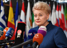 Višegrādas grupa neatbalsta Lietuvas prezidentes Daļas Grībauskaites kandidatūru Eiropadomes prezidenta amatam.