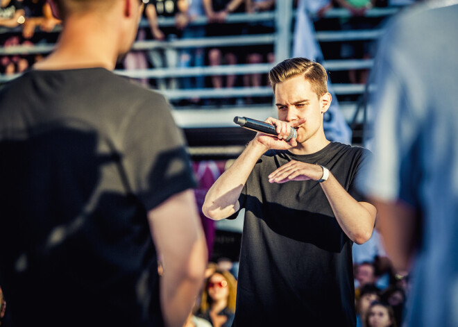 Ar brīvrunu vārdu kaujām iesildās lielākajam hip hop festivālam