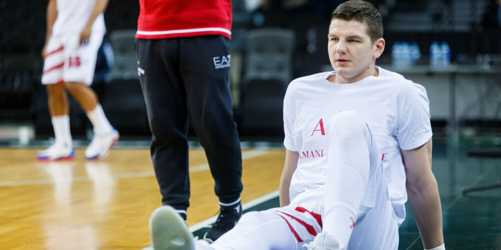 Ziemā krusteniskās saites pārrāvušais lietuviešu basketbolists Gudaitis cer spēlēt Pasaules kausā
