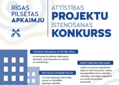 Rīgas pilsētas apkaimju attīstības projektu īstenošanas konkursā iesniegti 34 projektu pieteikumi