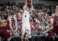 Latvijas U-19 basketbolisti pārbaudes mačā piekāpjas Krievijas vienaudžiem