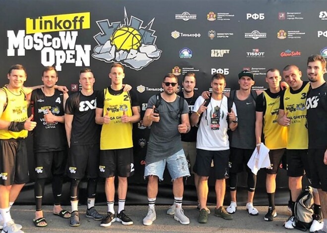 "Ventspils Ghetto" 3x3 basketbolisti nepārvar Maskavas "Challenger" turnīra pusfinālu