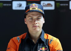 Latviešu motosportists Pauls Jonass.