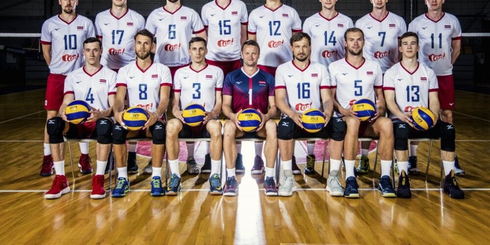 Latvijas volejbolisti Eiropas Zelta līgā izcīna trešo uzvaru pēc kārtas