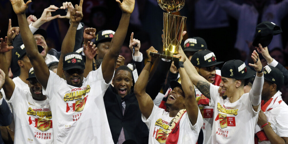 Toronto "Raptors" pirmo reizi vēsturē kļūst par NBA čempioniem