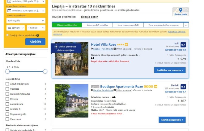 "Prāta vētra" ar vienīgo šīs vasaras koncertu Latvijā pamodinājusi viesnīcniekos cerību uz lielo peļņu.