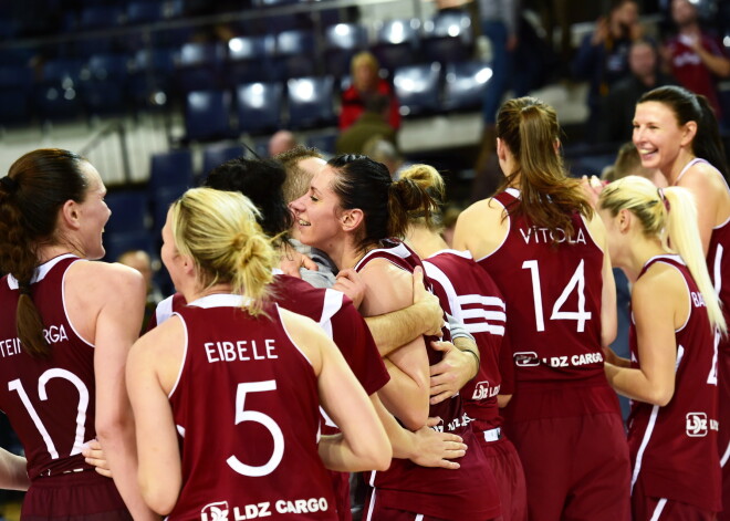 Latvijas sieviešu basketbola izlase gūst uzvaru arī trešajā Čehijas pārbaudes turnīra mačā