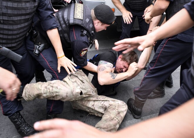 Maskavā plānota demonstrācija pret policijas despotismu