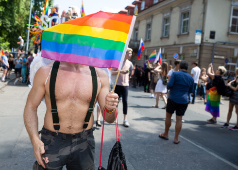 Парад секс-меньшинств Baltic Pride в Вильнюсе в 2019 году