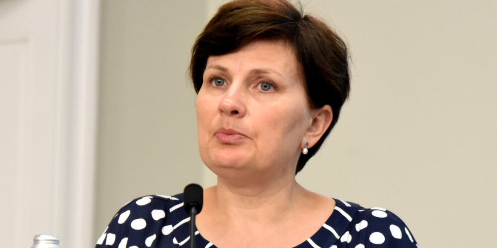 Veselības ministre Ilze Viņķele piedalās preses konferencē par iniciatīvām psihiskās veselības aprūpes uzlabošanai.