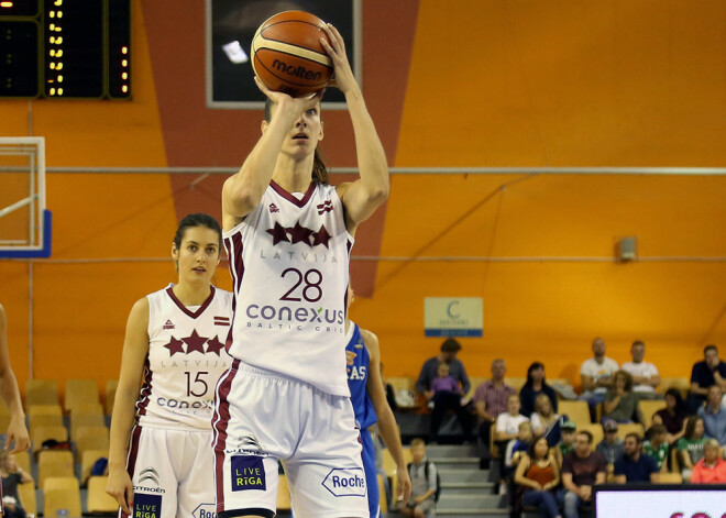 Latvijas basketbolistes salauž Ķīnas pretestību un izcīna ceturto uzvaru pēc kārtas