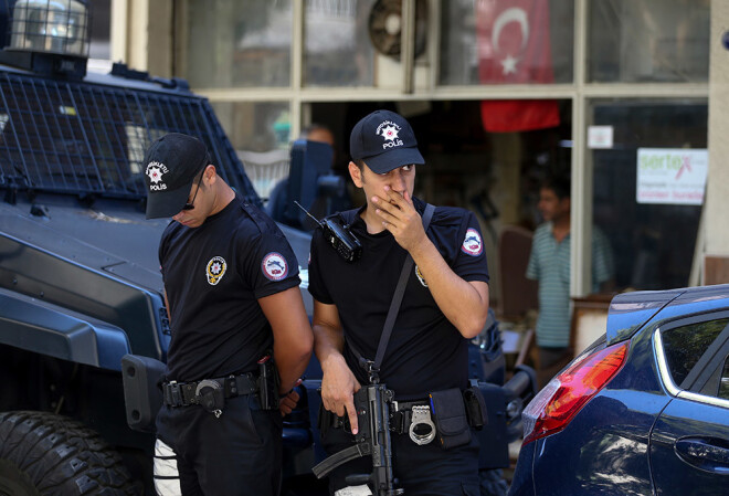 Turcijas policisti.