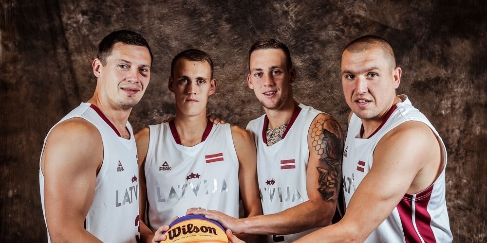 Latvijas 3x3 basketbolisti dramatiskā cīņā sasniedz Pasaules kausa 1/4 finālu
