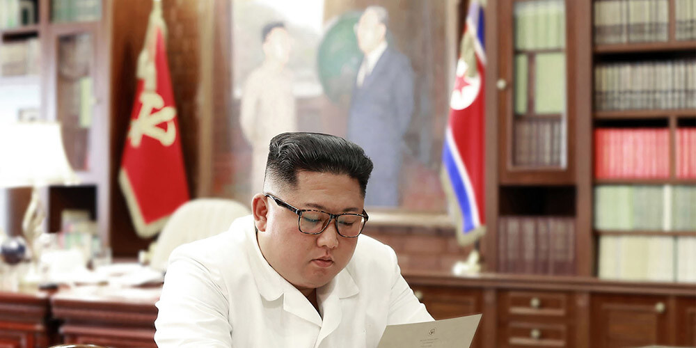 Ziemeļkorejas mediji ziņo, ka Kims Čenuns saņēmis vēstuli no Trampa