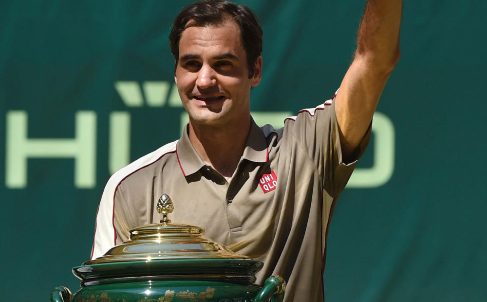 Federers jau desmito reizi triumfē Halles ATP turnīrā