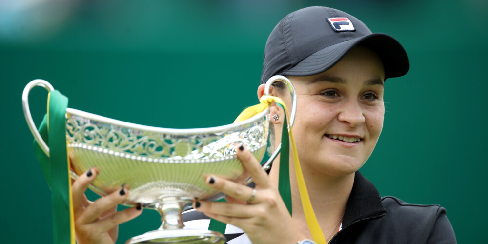 23 gadus vecā austrāliete Bārtija - jaunā līdere WTA rangā