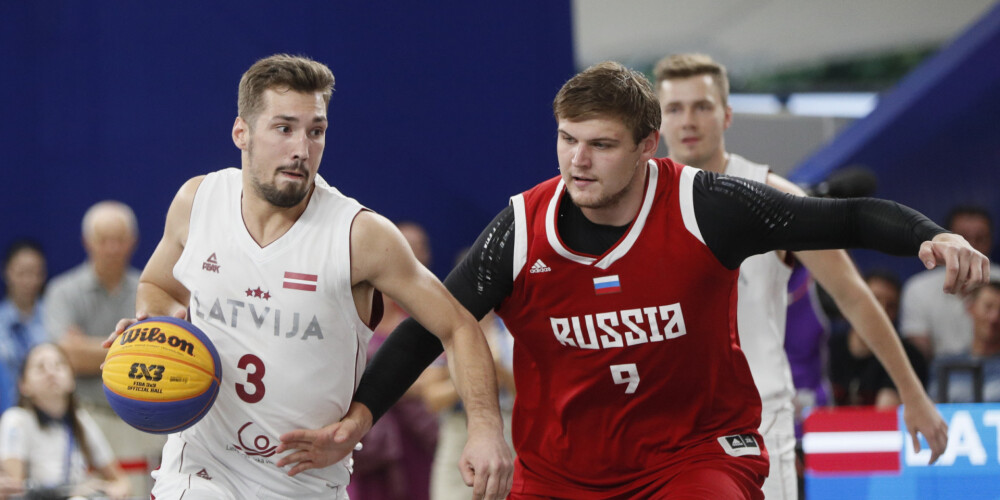  Latvijas 3x3 basketbolisti izcīna Eiropas spēļu sudrabu