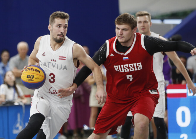  Latvijas 3x3 basketbolisti izcīna Eiropas spēļu sudrabu