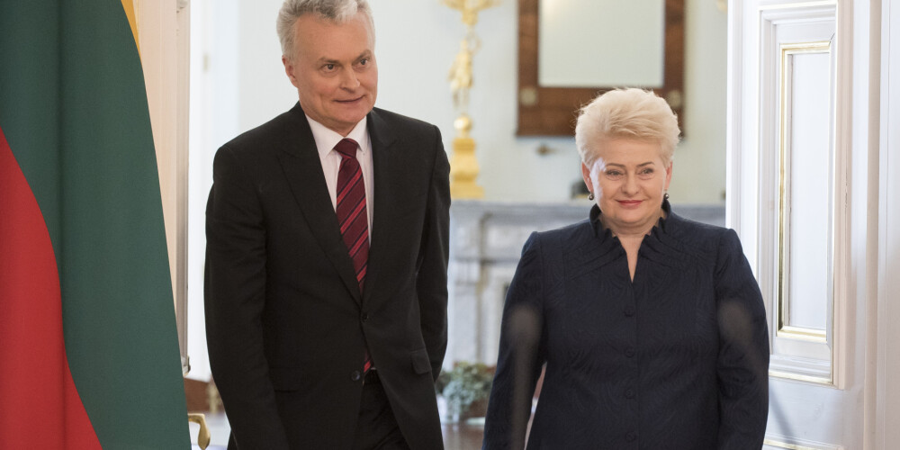Nausēda visatzinīgāk vērtēto Lietuvas politiķu reitingā apsteidzis Grībauskaiti
