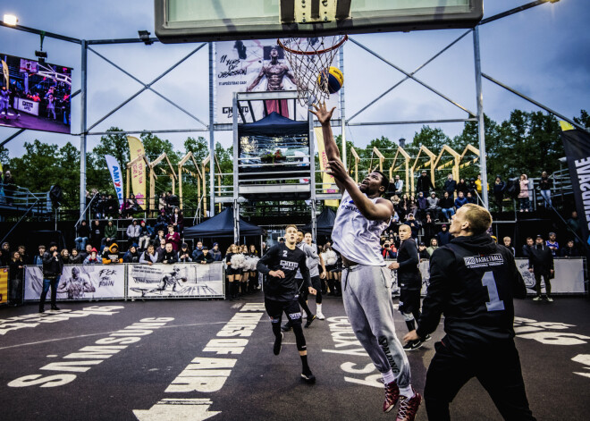 В Риге пройдет турнир чемпионата Европы по баскетболу FIBA 3х3