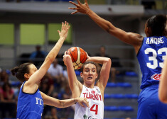Itālijas, Ungārijas un Beļģijas basketbolistes ar uzvarām sāk Eiropas čempionātu