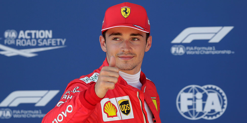 "Ferrari" braucējs Leklērs izcīna Austrijas Lielās balvas "pole position"; Hamiltonam piespriests 3 starta vietu sods