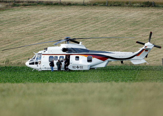 Vācijā armijas helikoptera avārijā viens bojāgājušais