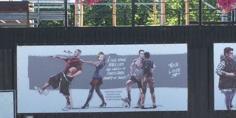 Sporta un kultūras kustības "Ghetto Games" izvietotie plakāti radījuši plašu rezonansi sabiedrībā. 
