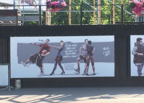 Sporta un kultūras kustības "Ghetto Games" izvietotie plakāti radījuši plašu rezonansi sabiedrībā.