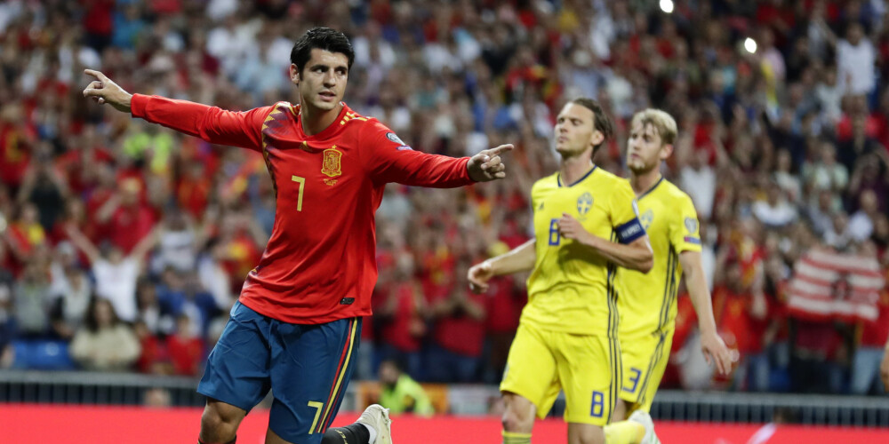 Pazīstamais spāņu futbolists Alvaro Morata neatgriezīsies Londonas "Chelsea" sastāvā