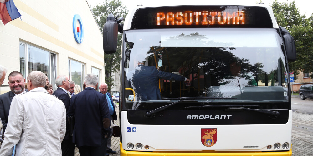 SIA "Jelgavas autobusu parks" autobuss.