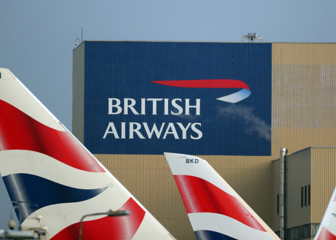 "British Airways" draud 200 miljonu eiro sods par klientu datu zādzību